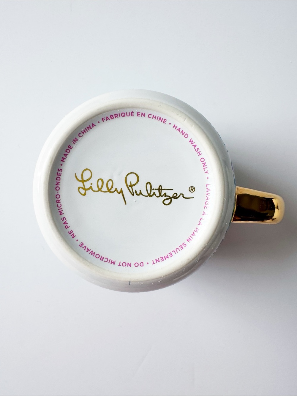 Lilly Pulitzer Printed Mug Sprout Green Lilly On Holiday Let’s Flamingle | NWT - Picture 9 of 9